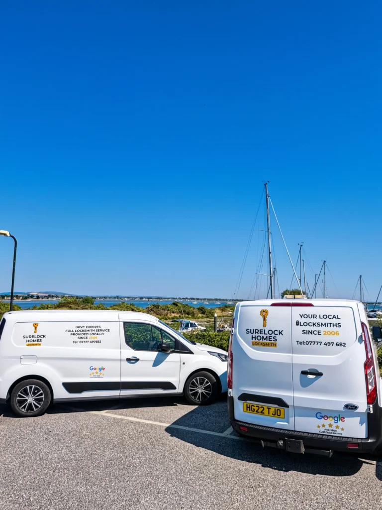Surelock Homes vans