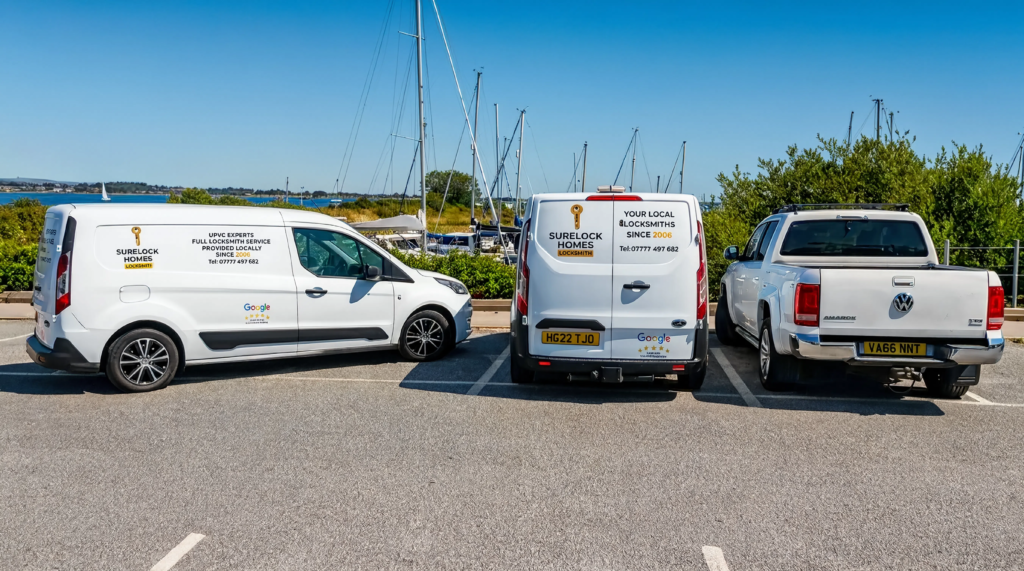 Surelock Homes vans